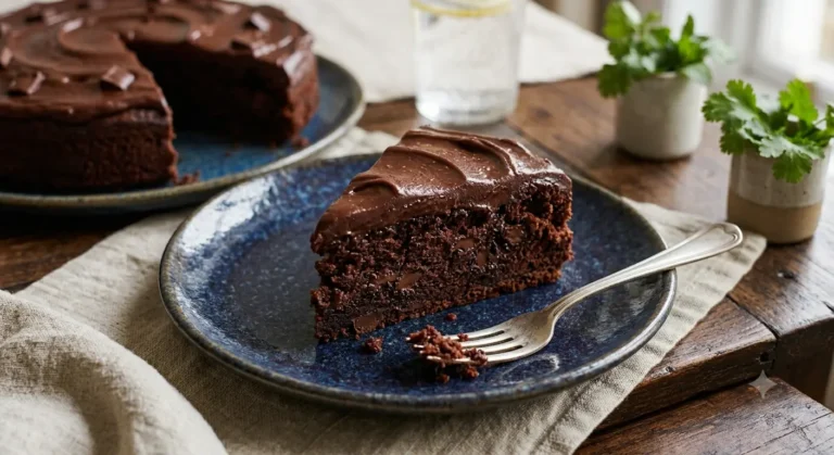 Decadent Vegan Chocolate Zucchini Cake