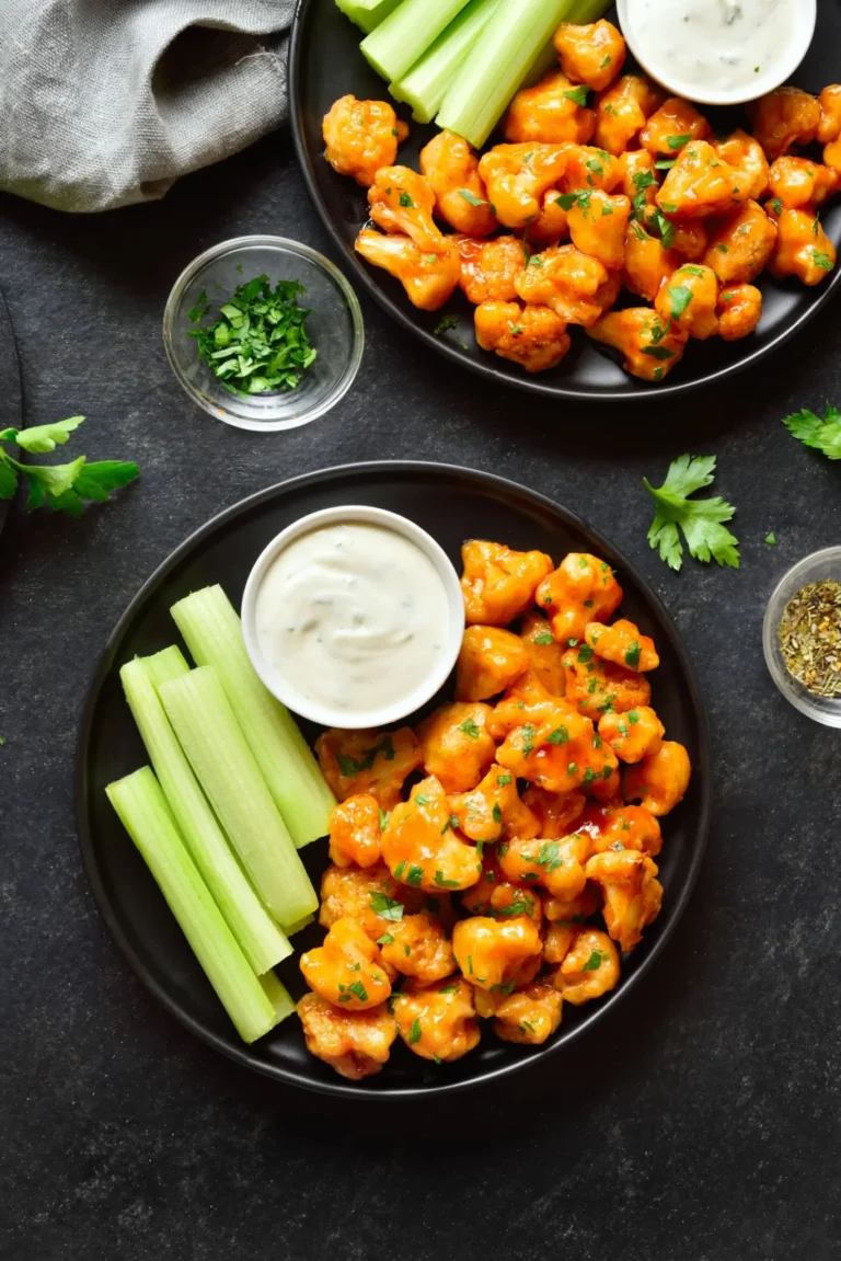 How to Make Crispy Vegan Buffalo Cauliflower Wings