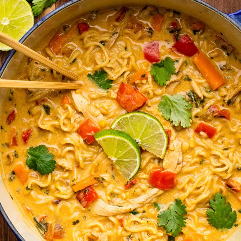 Creamy Chicken Ramen Soup – A Cozy, Flavor-Packed Bowl of Comfort