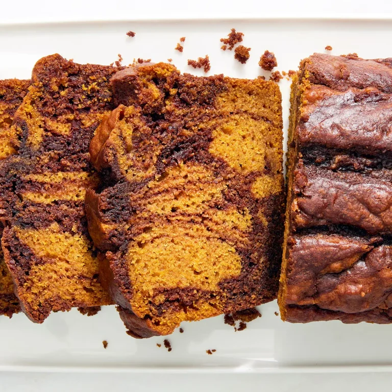 Pumpkin-Nutella Swirl Quick Bread
