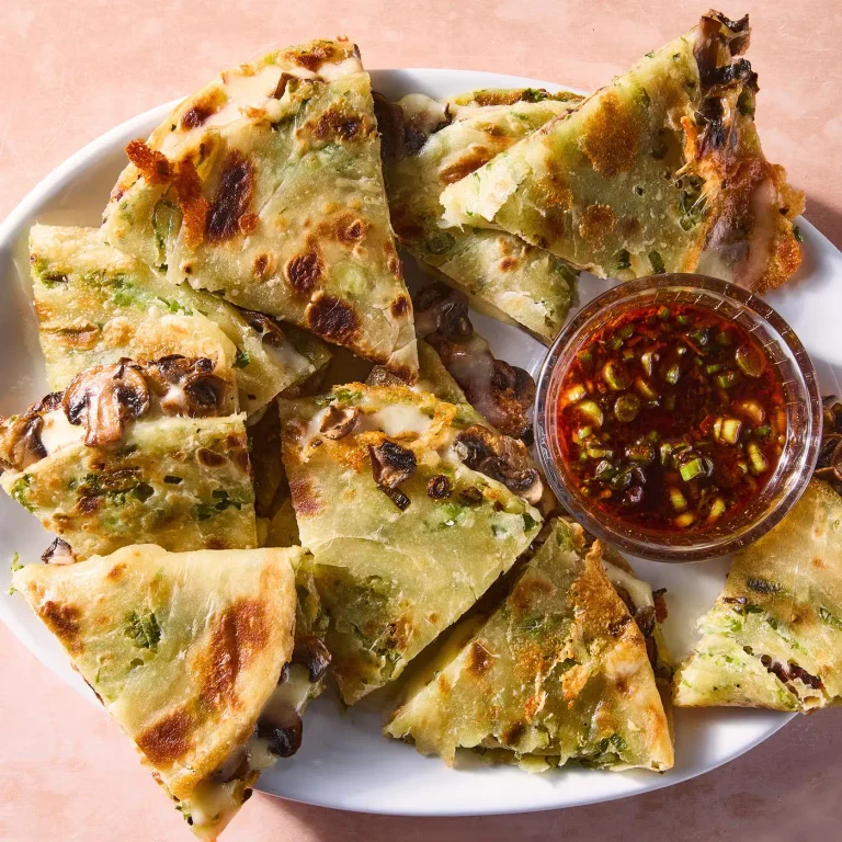 Scallion Pancake Quesadillas: